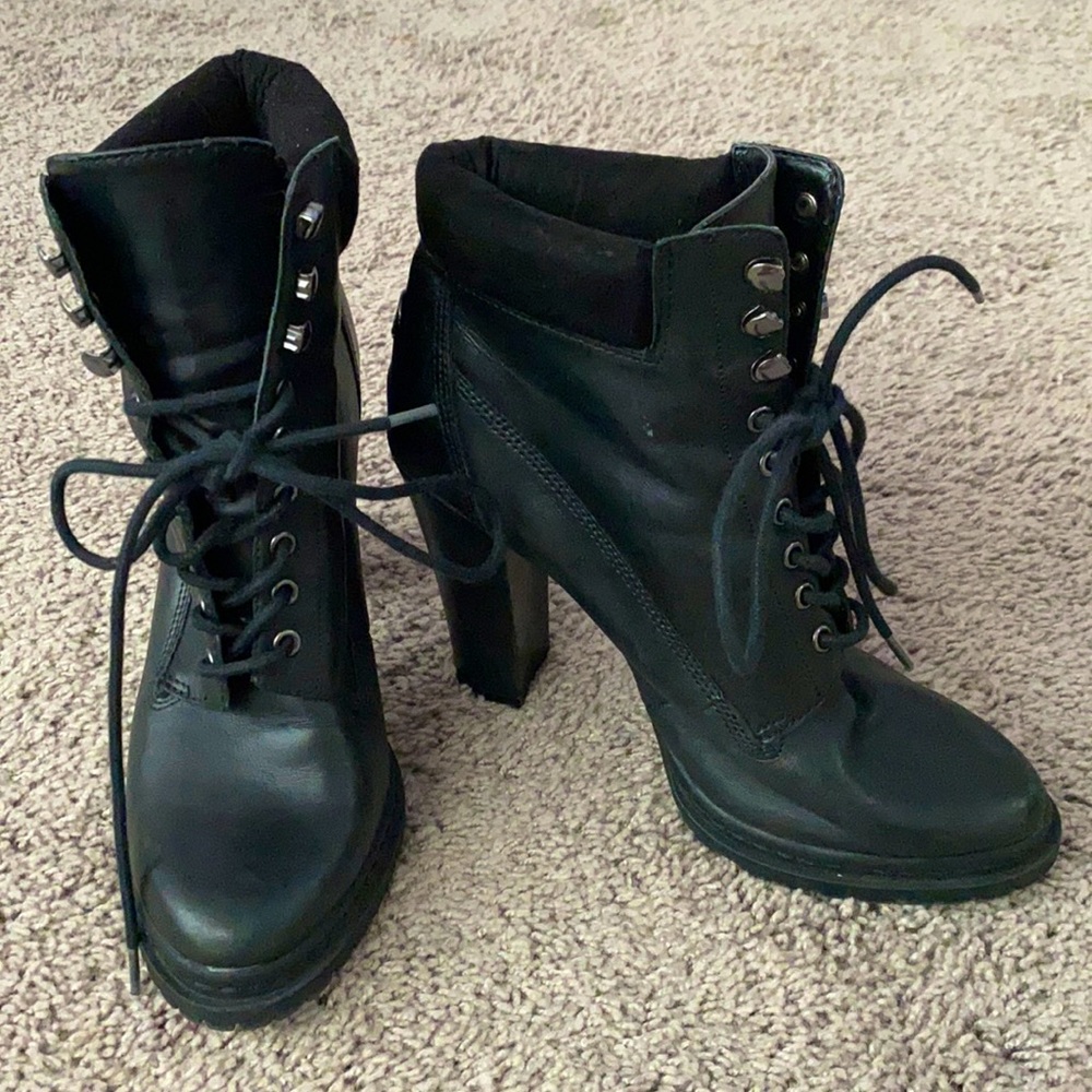 BCBG Black Boot Heels